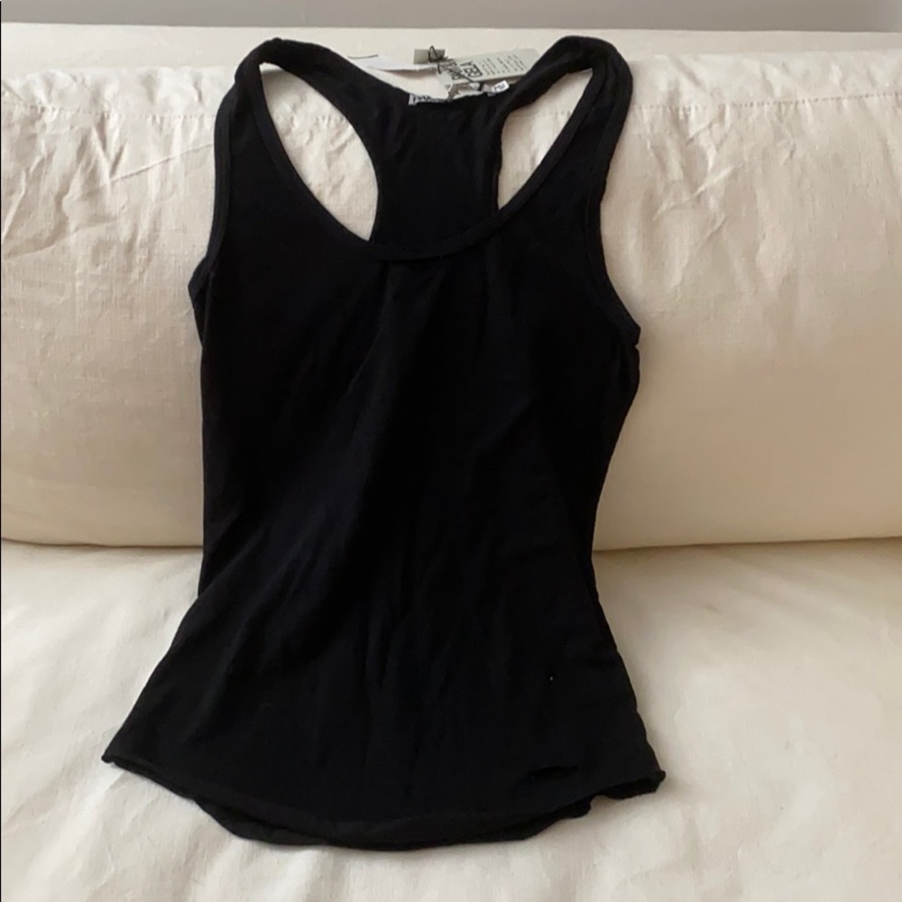 Pam & Gela destroyed tank top black Small